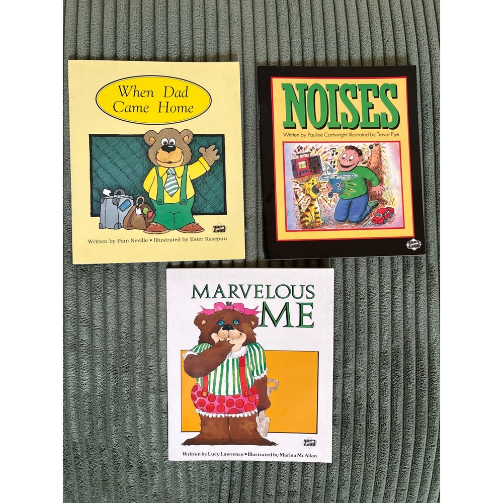 Lot of 3 Rigby Literacy 2000 Leveled Readers Kindergarten 1st Grade Vintage